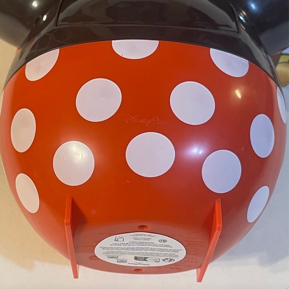 Disney Parks Minnie Mouse 90TH Anniversary Popcorn Bucket 2019 w/ Strap - Picture 9 of 14